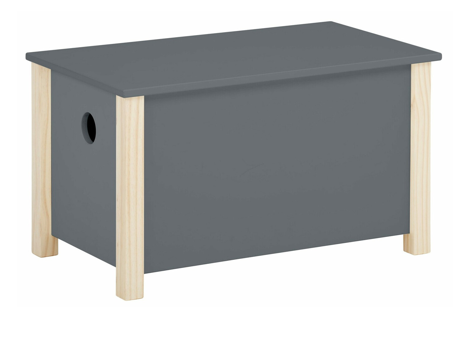 Škatla za shranjevanje Fenmele 108 (Siva + Svetel les)