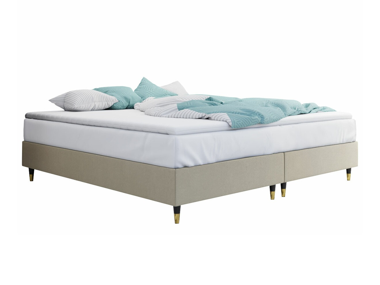 Boxspring postelja Logan 109 (Manila 02)