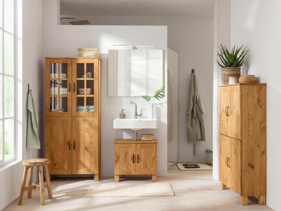 Prostostoječa Kopalniška omarica Ophlevu 105 (Bor)