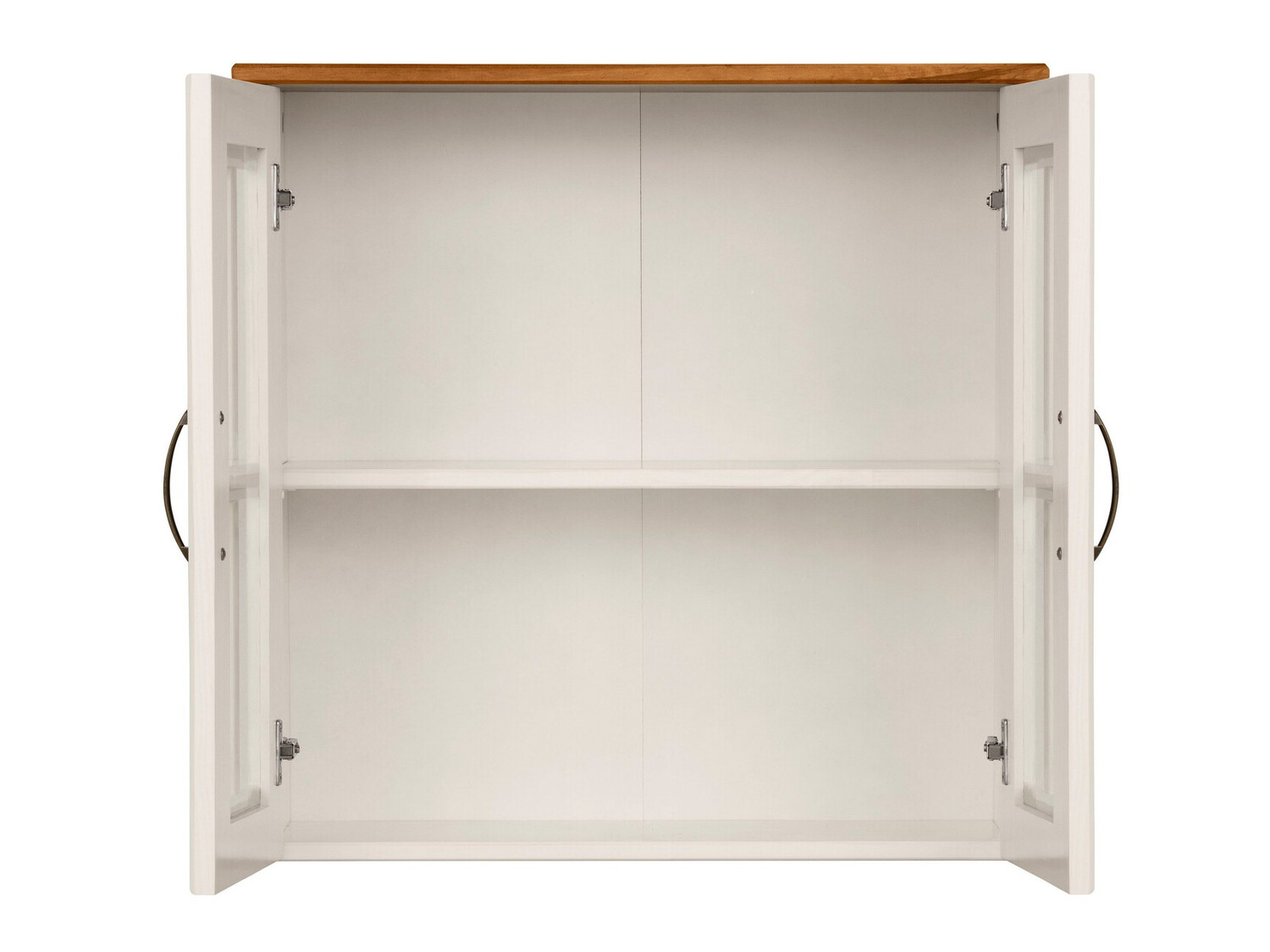 Stenska kopalniška omarica Ophlevu 104 (Bela + Medeni hrast)