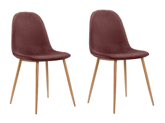 Jedilniški komplet Denton 816 (Hrast + Roza)