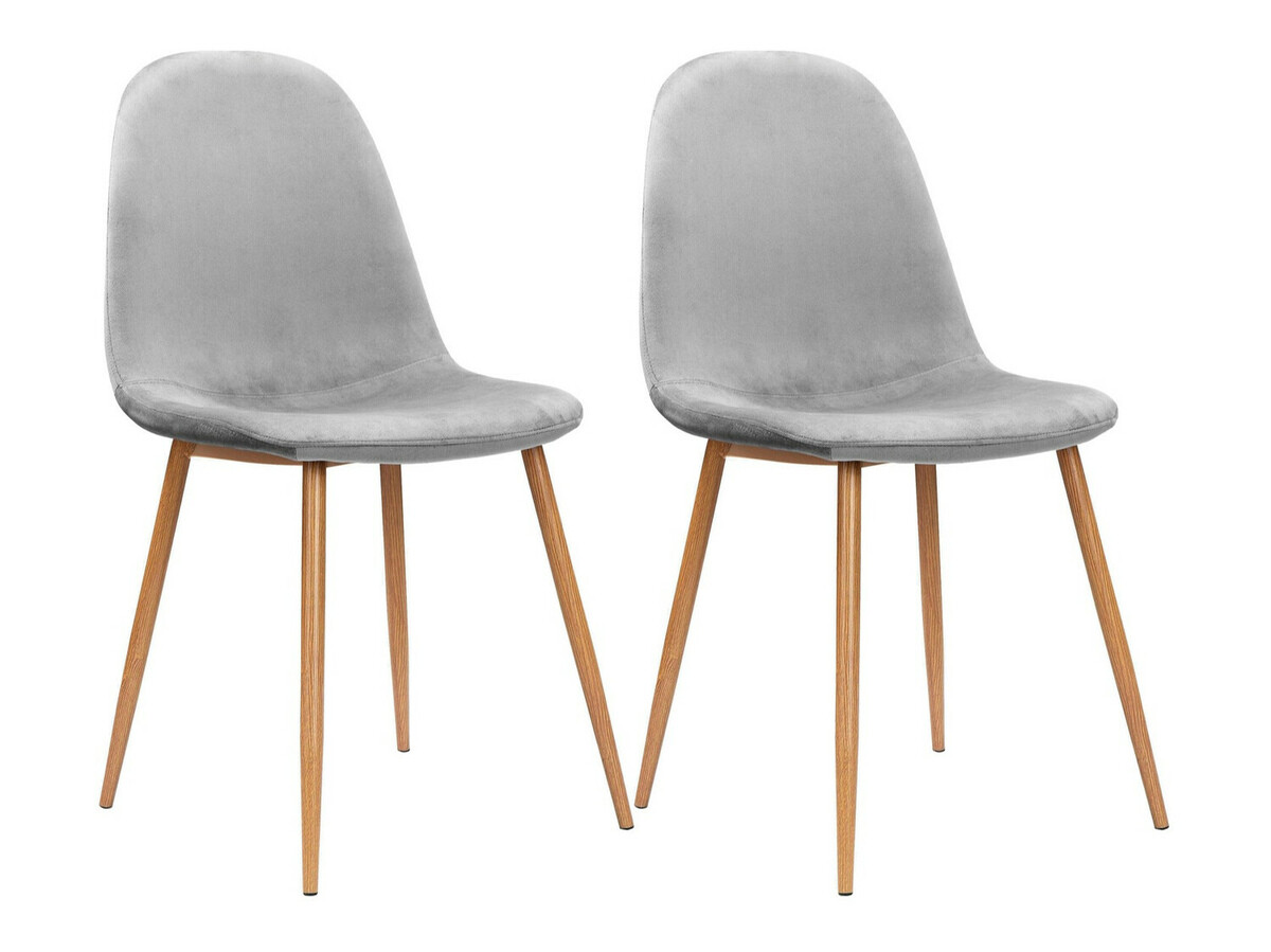 Jedilniški komplet Denton 818 (Siva + Hrast)