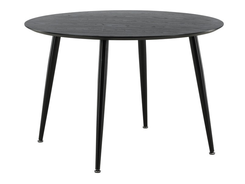 Jedilniški komplet Dallas 1563 (Bela + Črna)