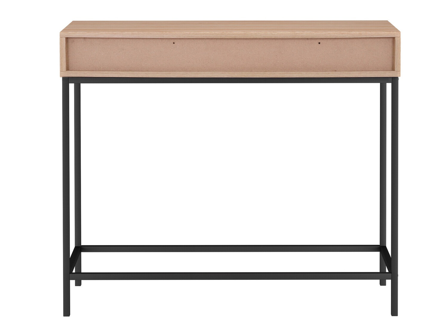 Konzolna miza Denton 846 (Črna + Hrast)