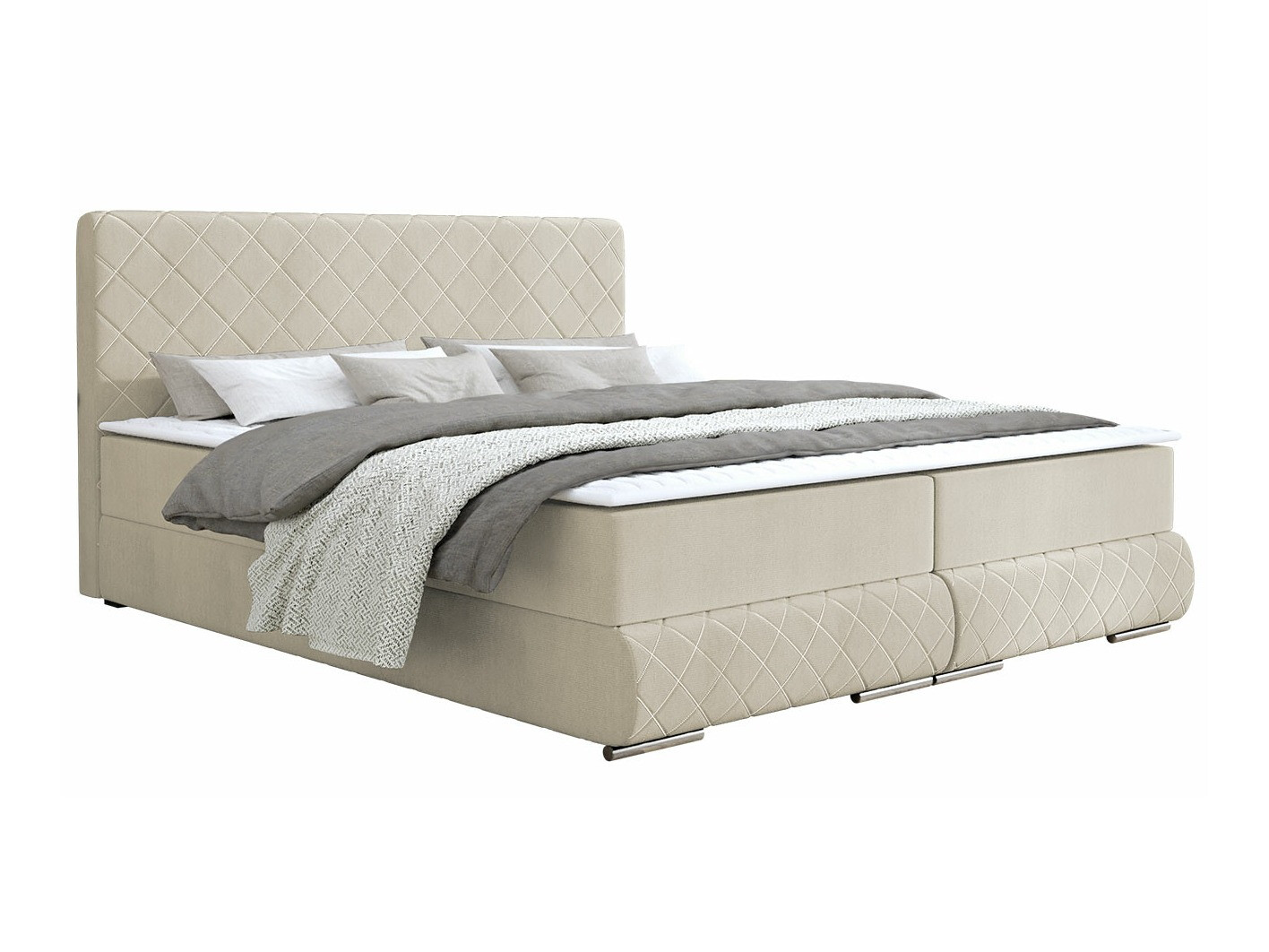 Boxspring postelja Carlsbad 116 (Manila 02)