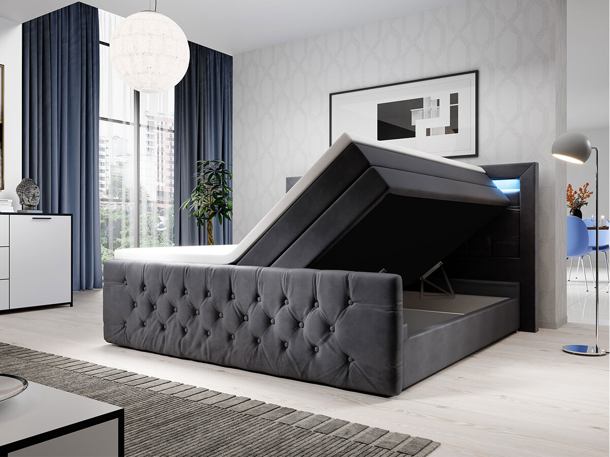 Boxspring postelja Aura IV