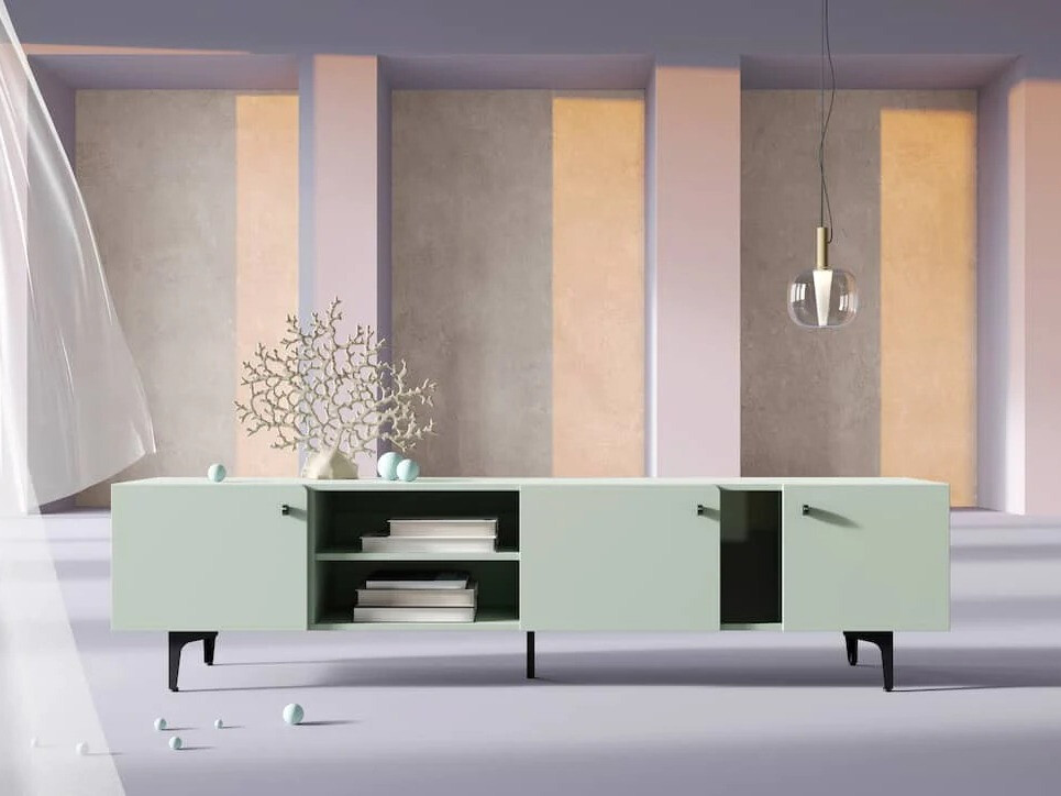 TV-omarica Fresno AF105 (Prašno zelena)