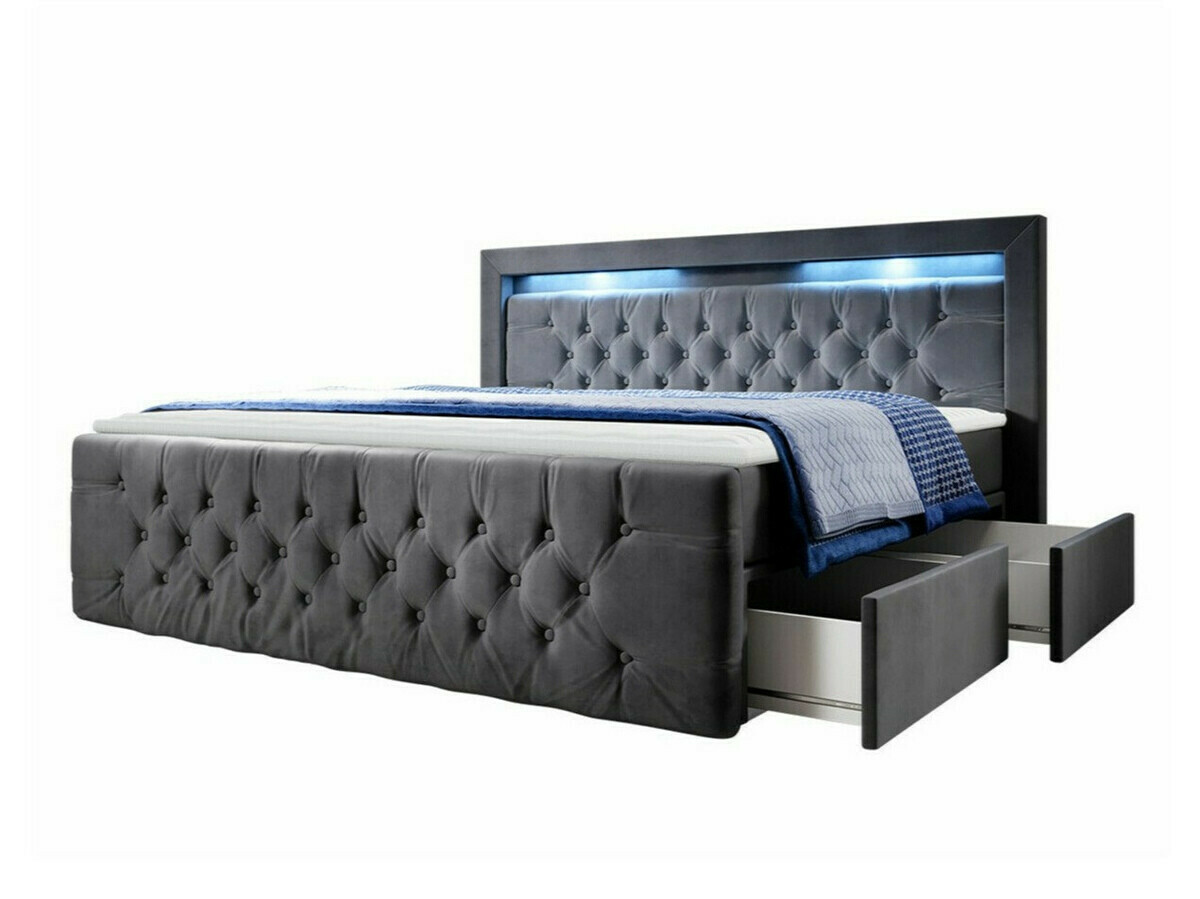 Boxspring postelja Aura III