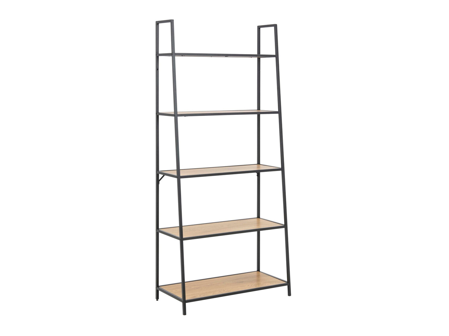 Regal Norsica Sevferi 156 (Črna + Divji hrast)