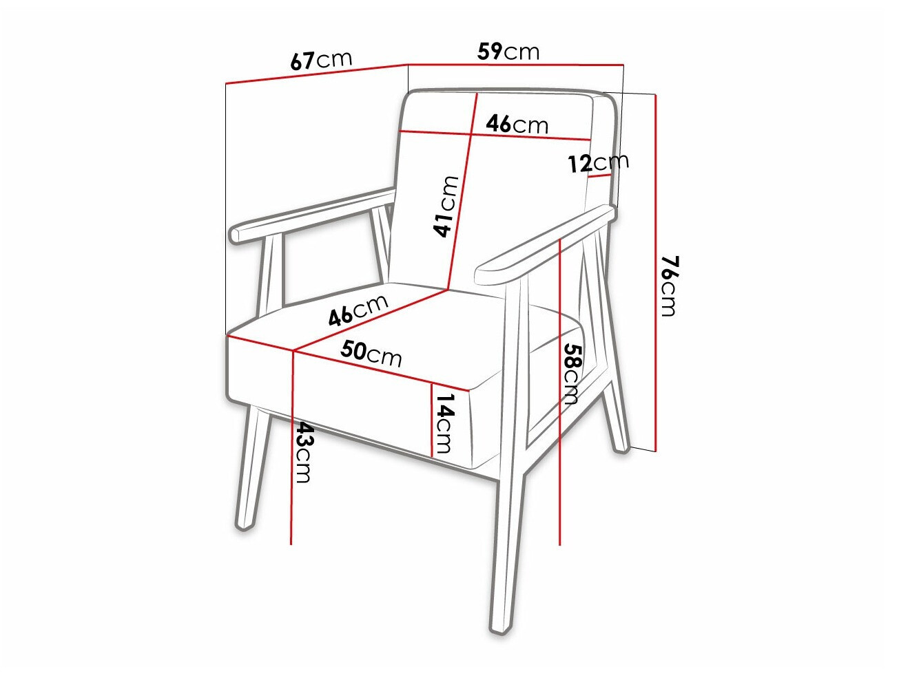 Fotelj Clovis 100 (Poso 01)