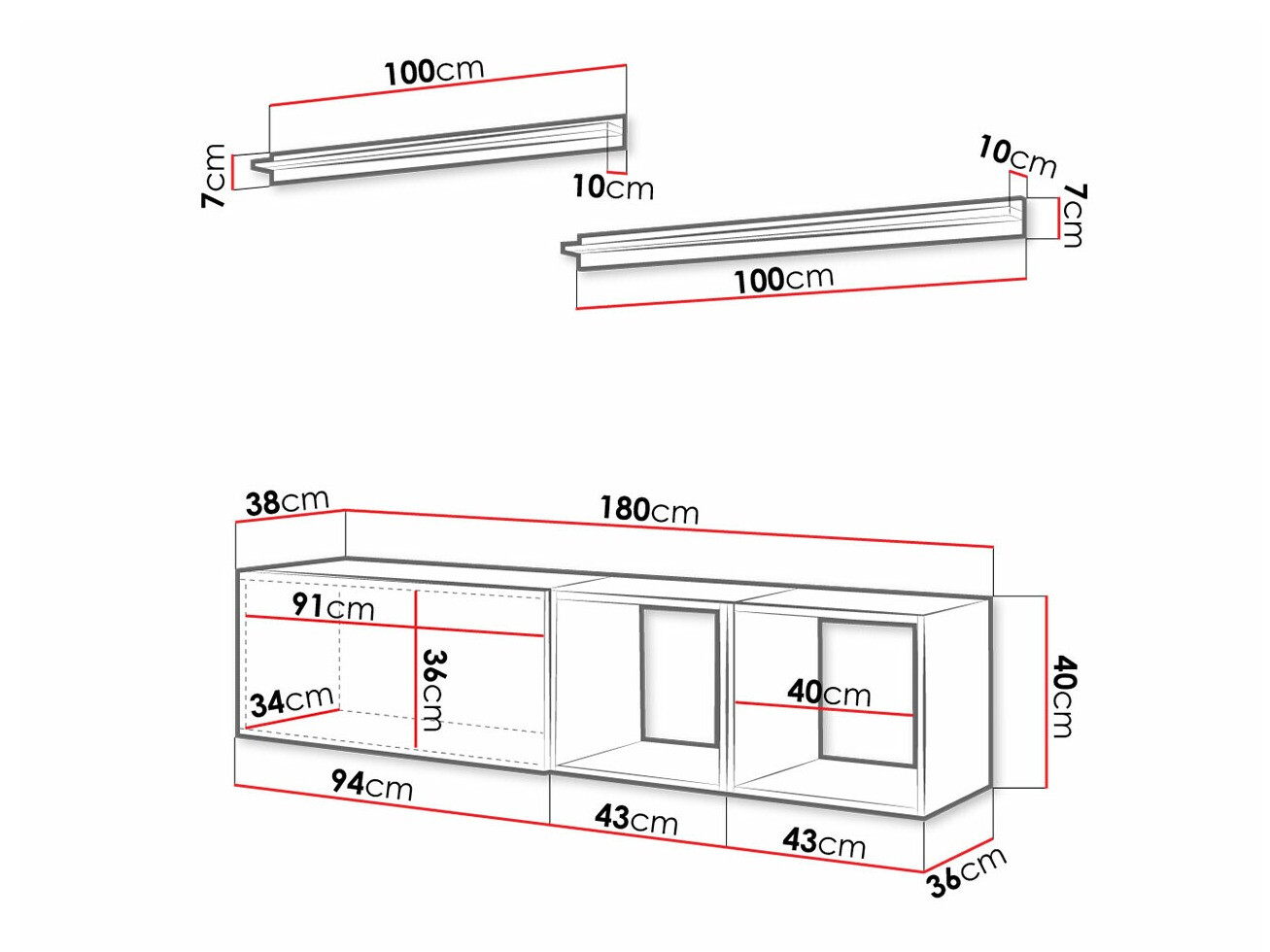 Komplet za dnevno sobo Hoover 106