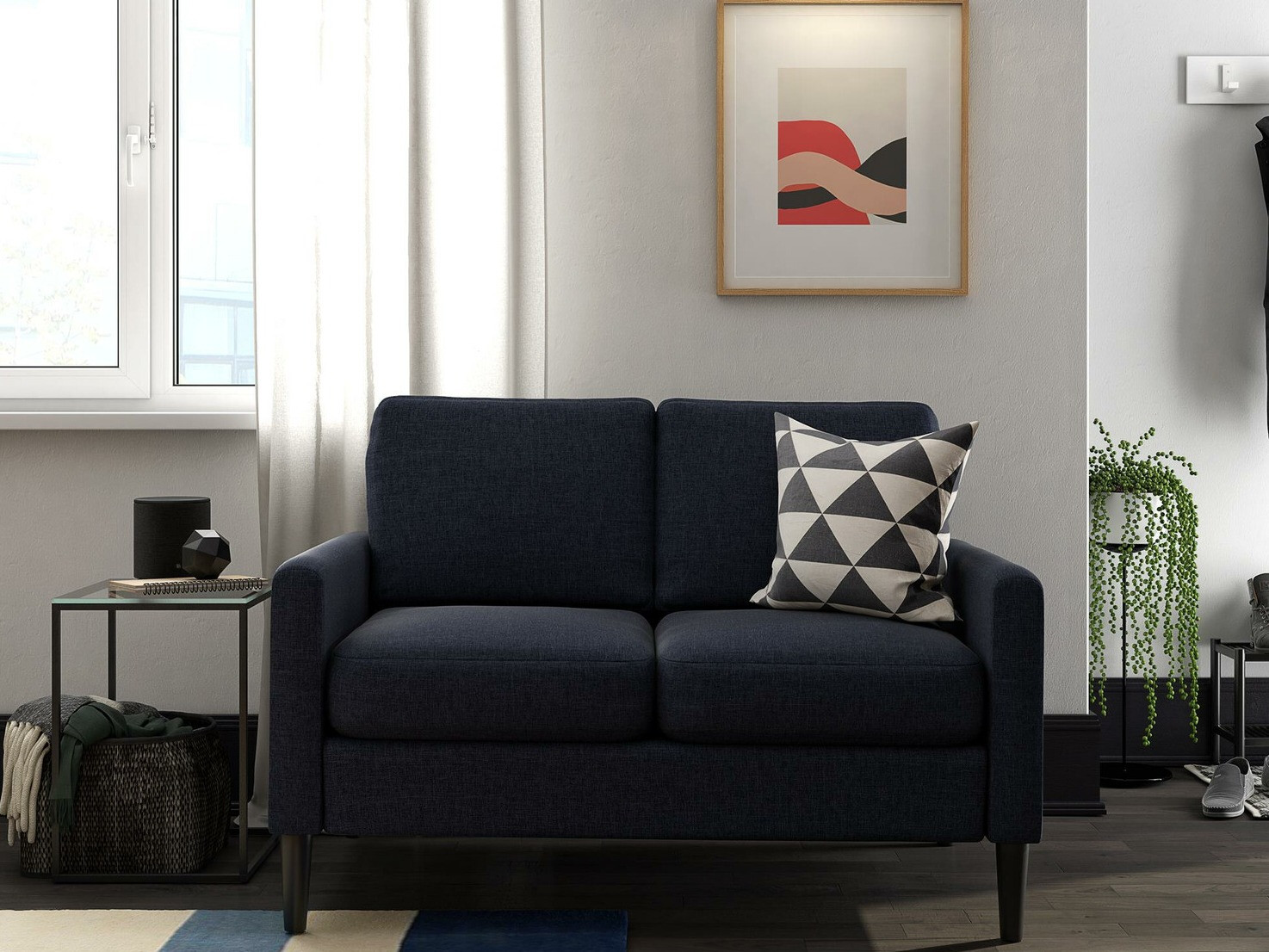 Kavč Tulsa 438 (Temno modra)