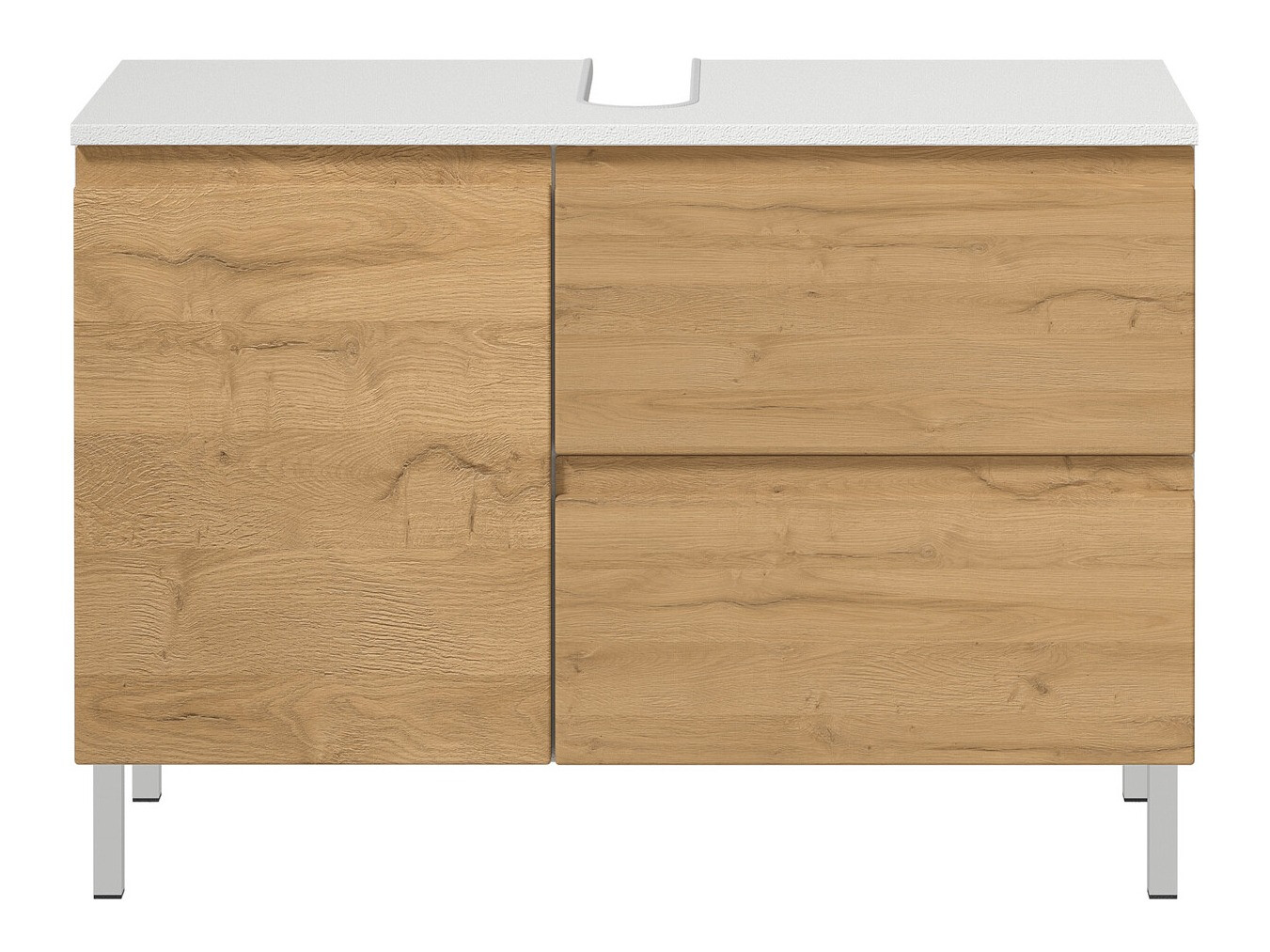 Prostostoječa kopalniška omarica za umivalnik Levtalo 101