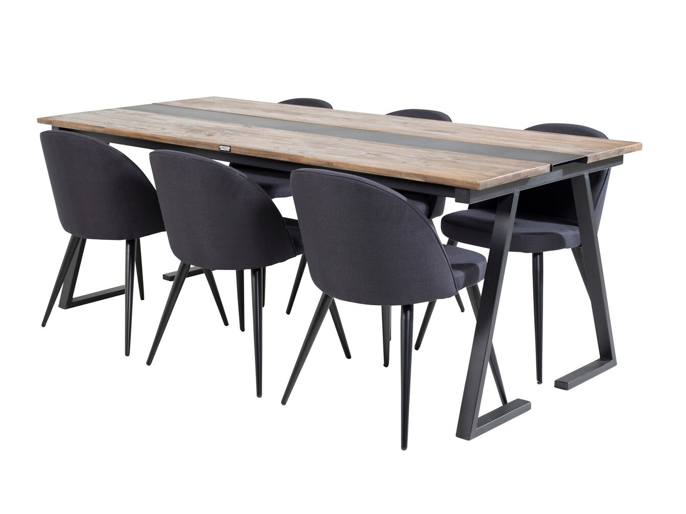 Jedilniški komplet Dallas 1944 (Črna)