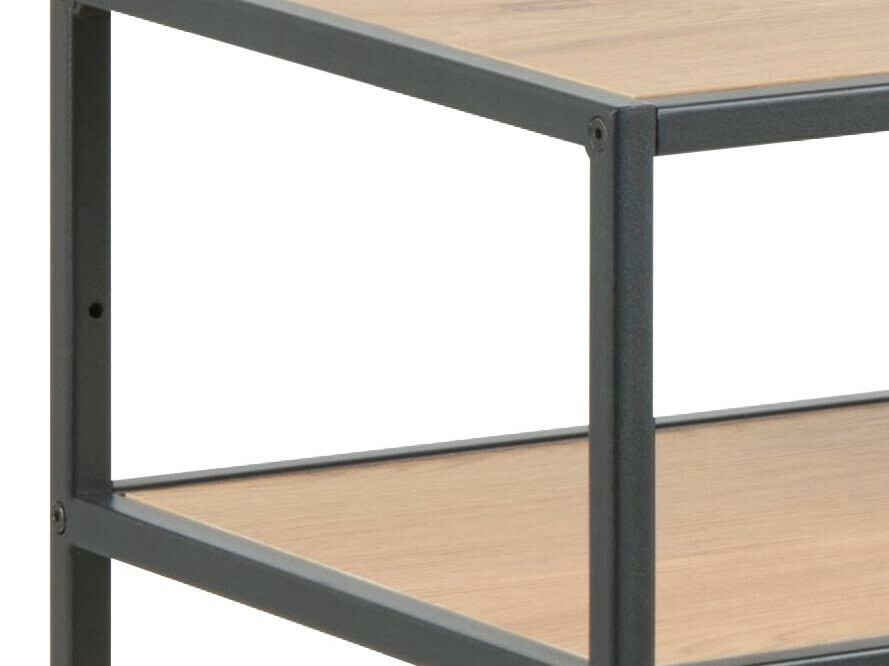 Konzolna miza Norsica Sevferi 148 (Divji hrast + Črna)