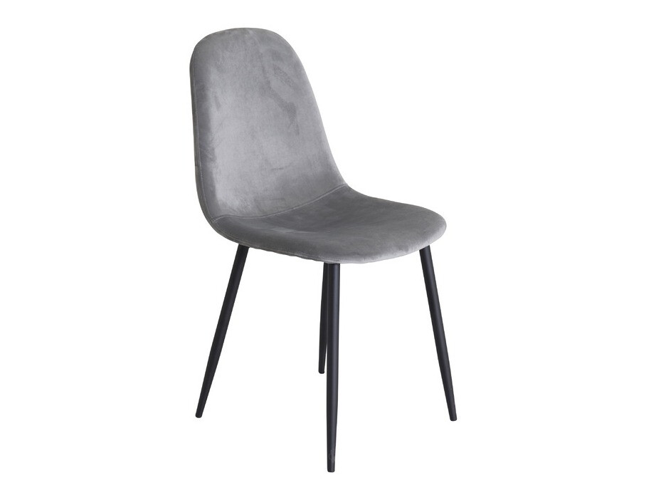 Jedilniški komplet Dallas 1738 (Črna + Svetlo siva)