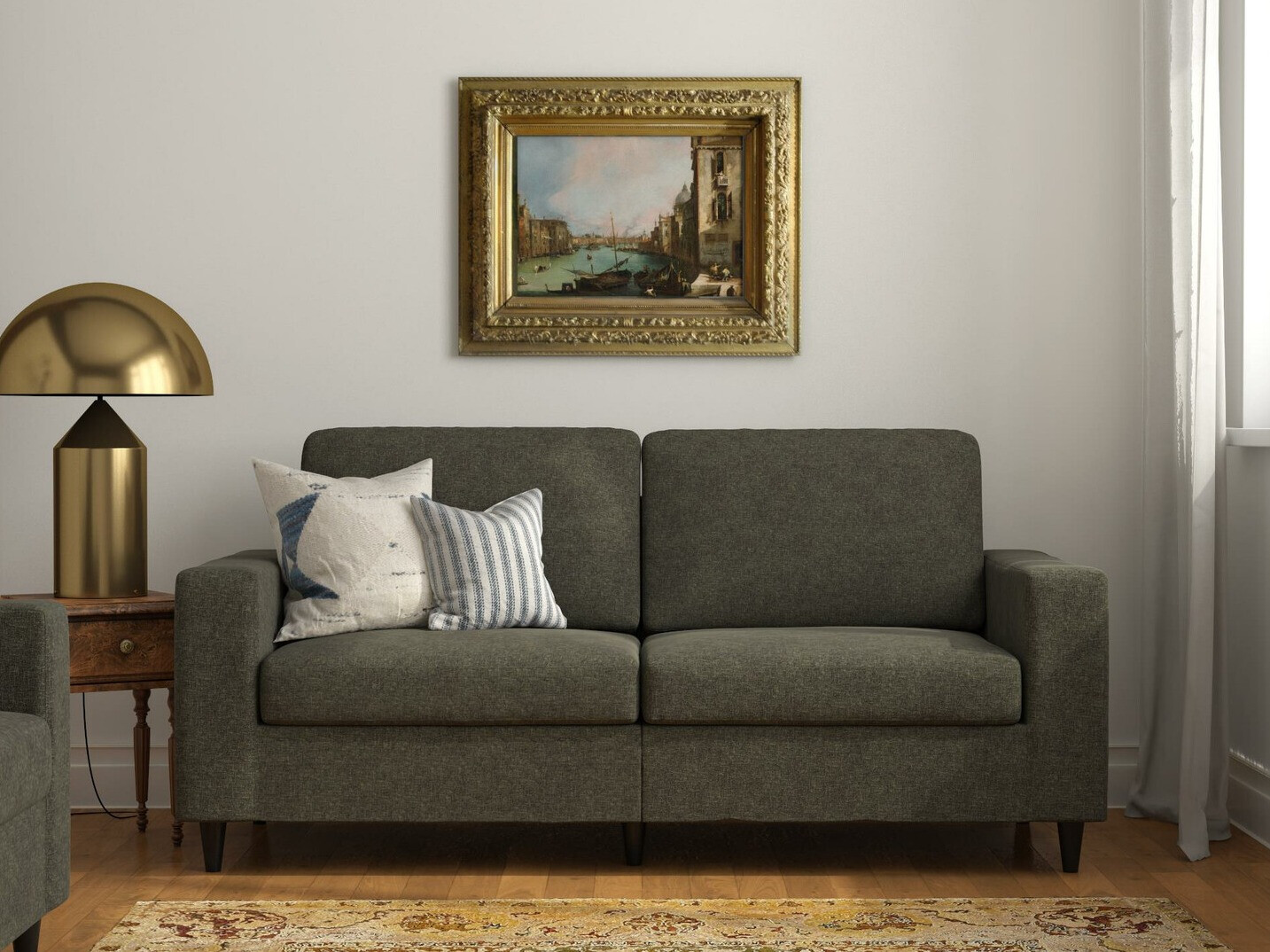 Kavč Tulsa 444 (Temno siva)