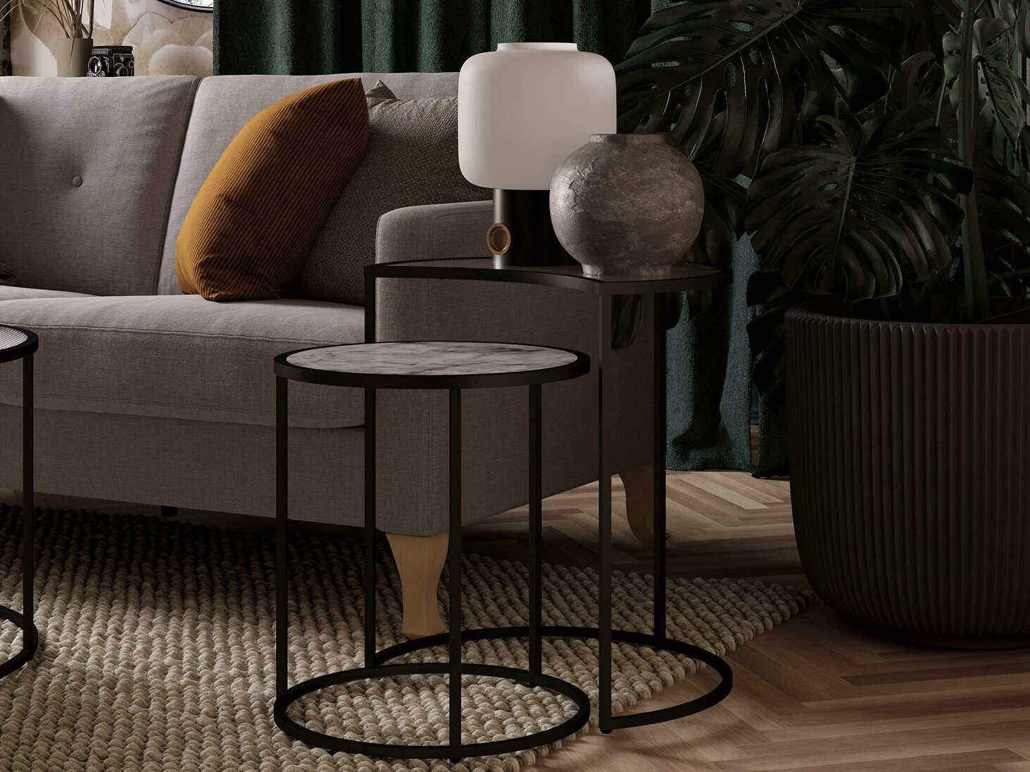 Komplet stranskih mizic Tulsa 453