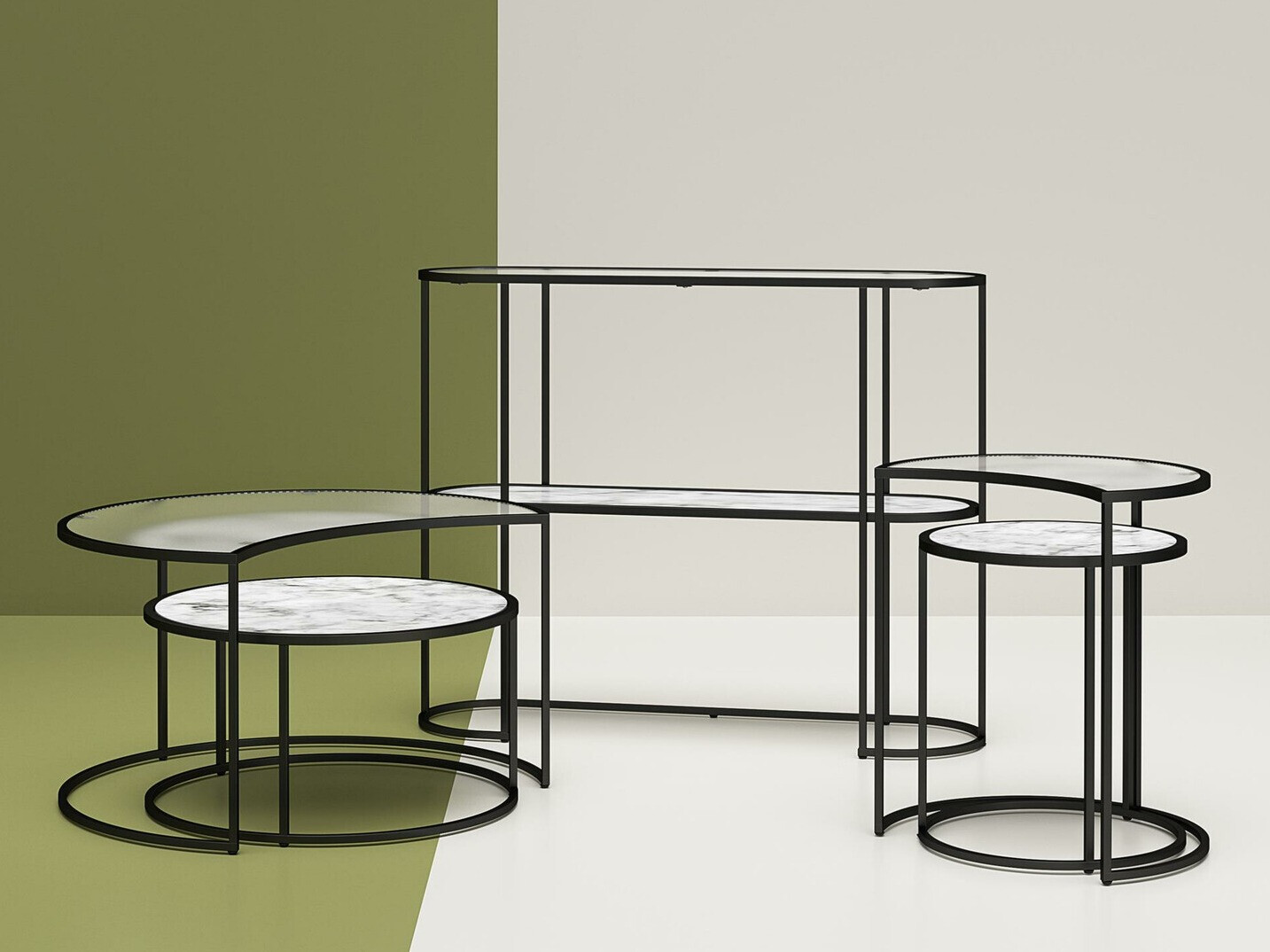 Komplet stranskih mizic Tulsa 453