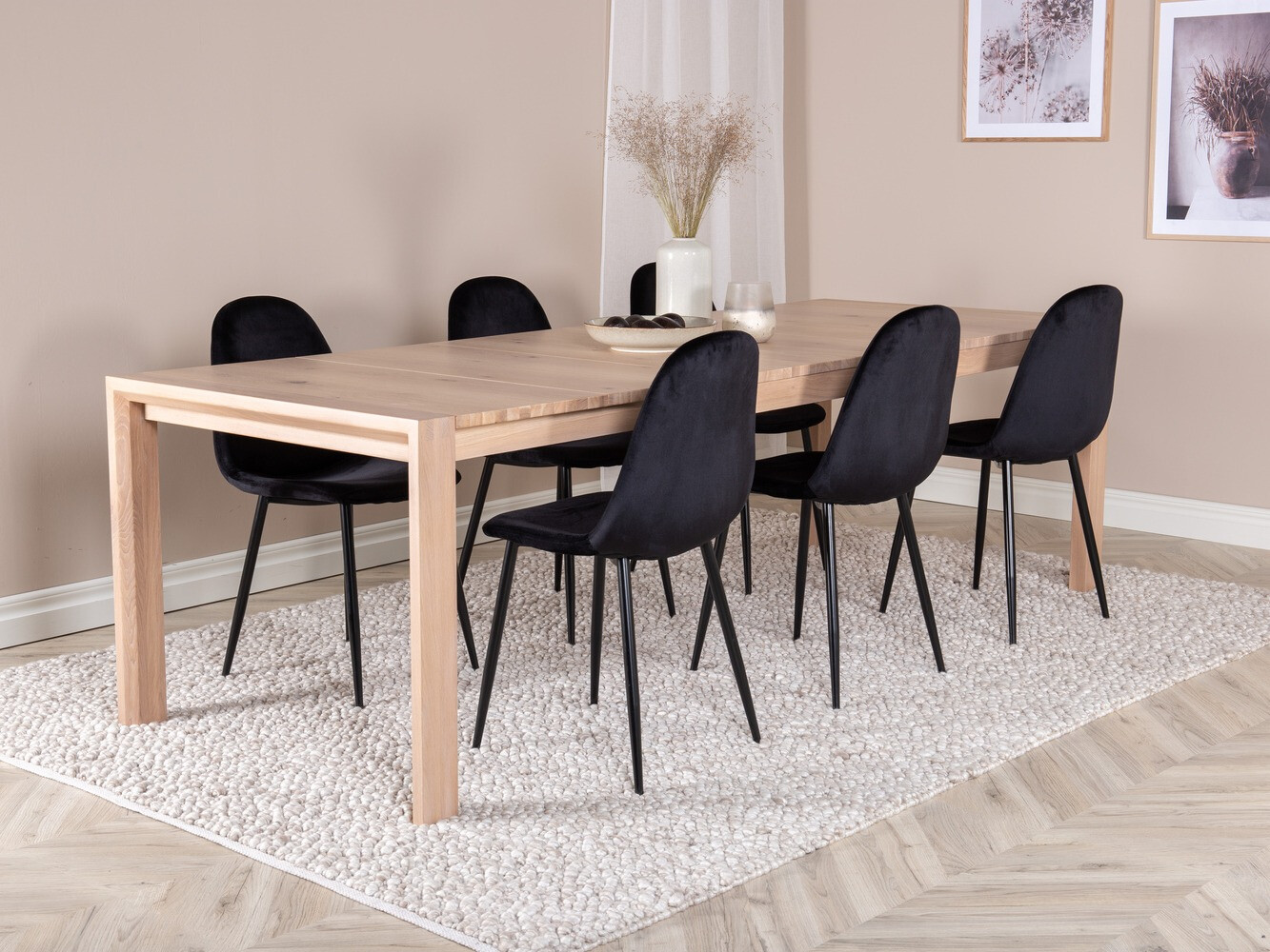 Jedilniški komplet Dallas 2027 (Svetel les)