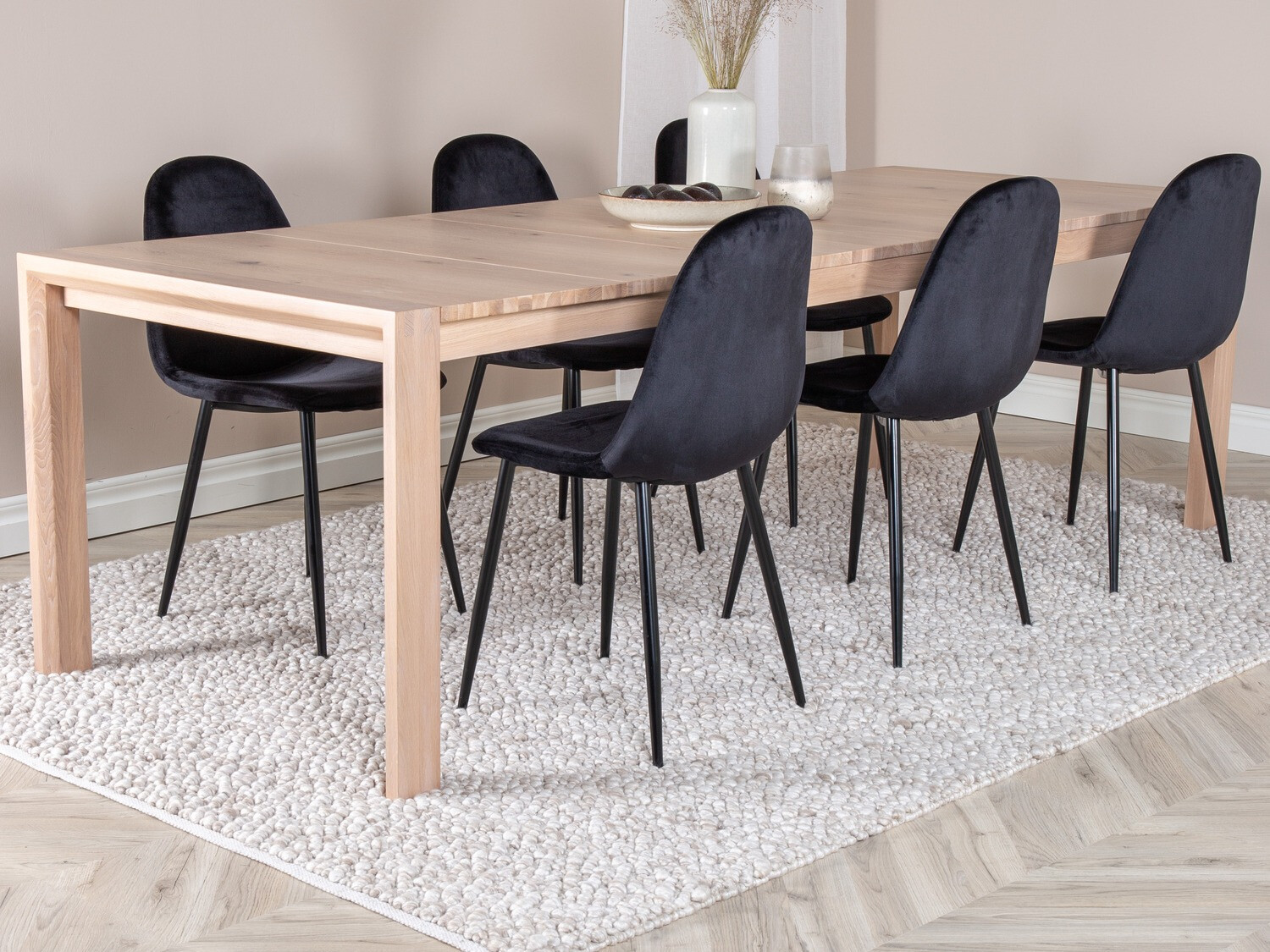 Jedilniški komplet Dallas 2027 (Svetel les)