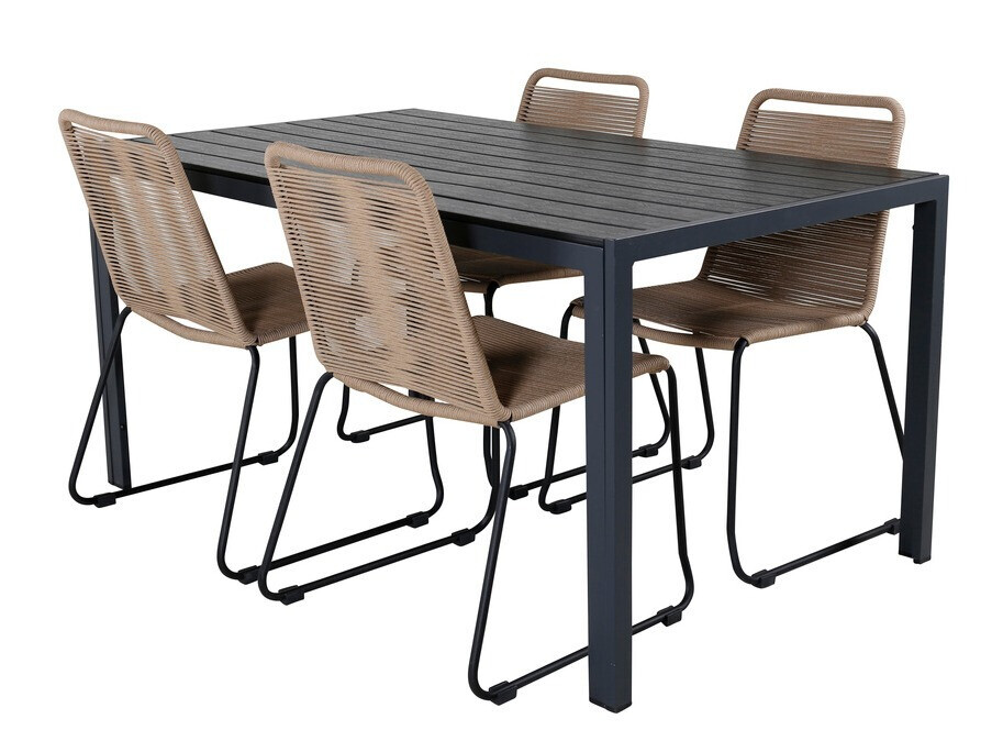 Komplet mize in stolov Dallas 3133