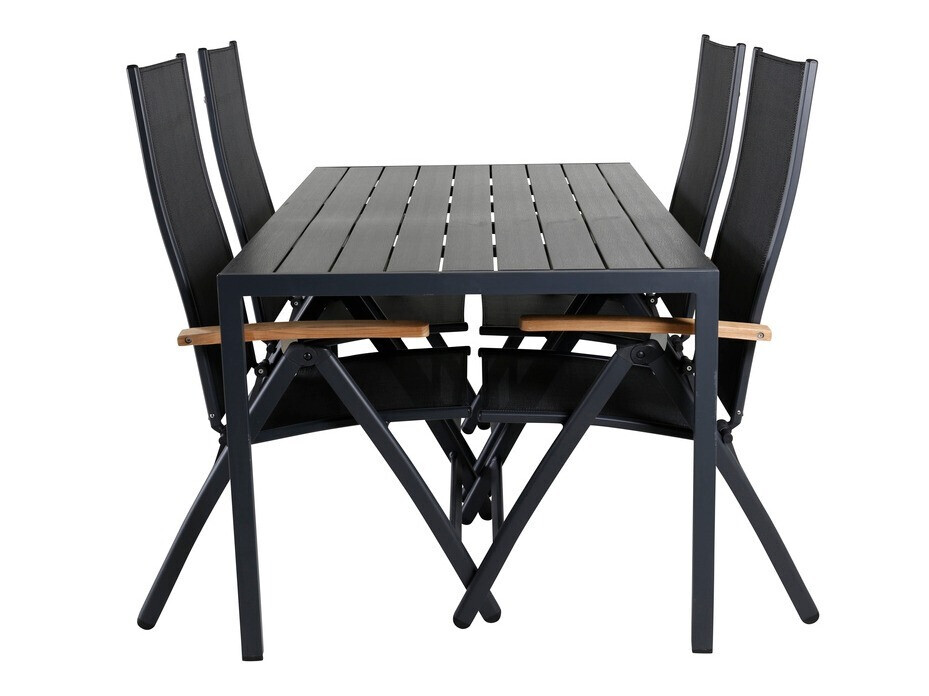 Komplet mize in stolov Dallas 3141