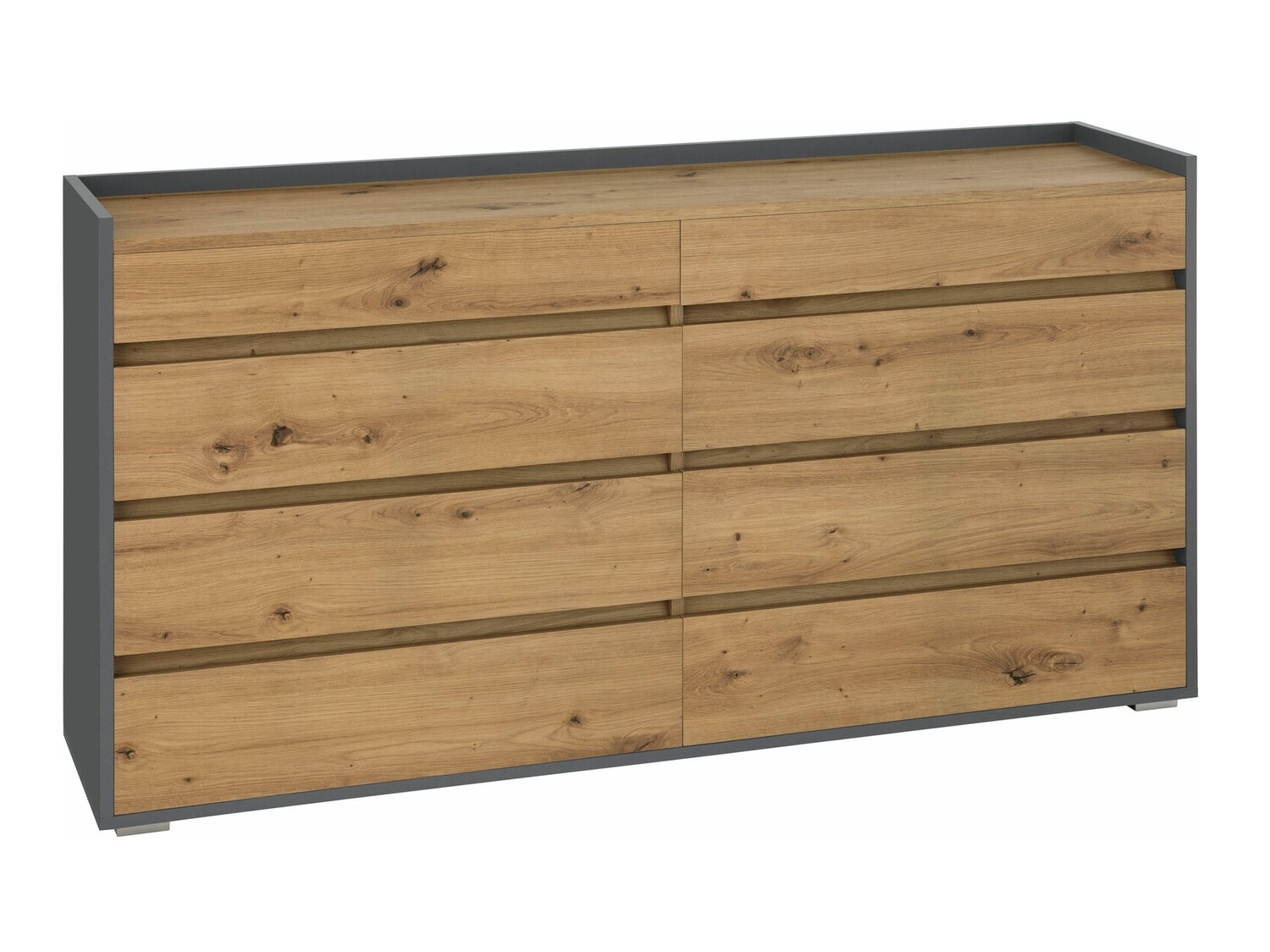 Komoda Ruvciri 100 (Hrast + Antracit)