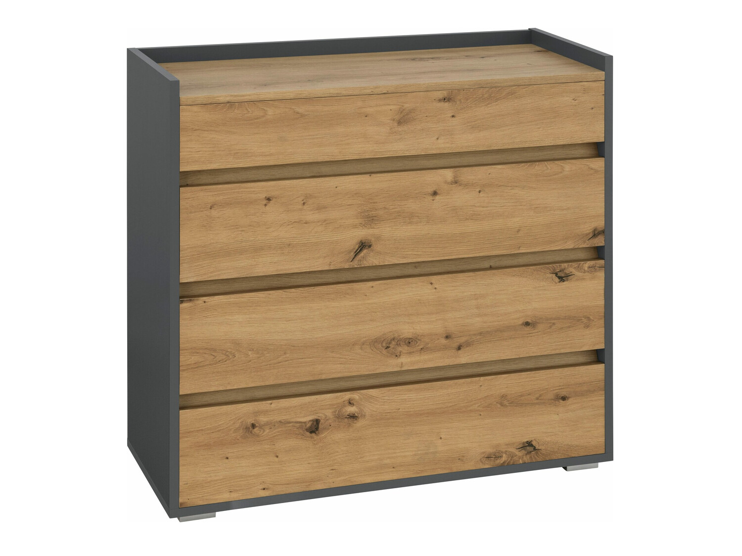 Komoda Ruvciri 105 (Antracit + Hrast)