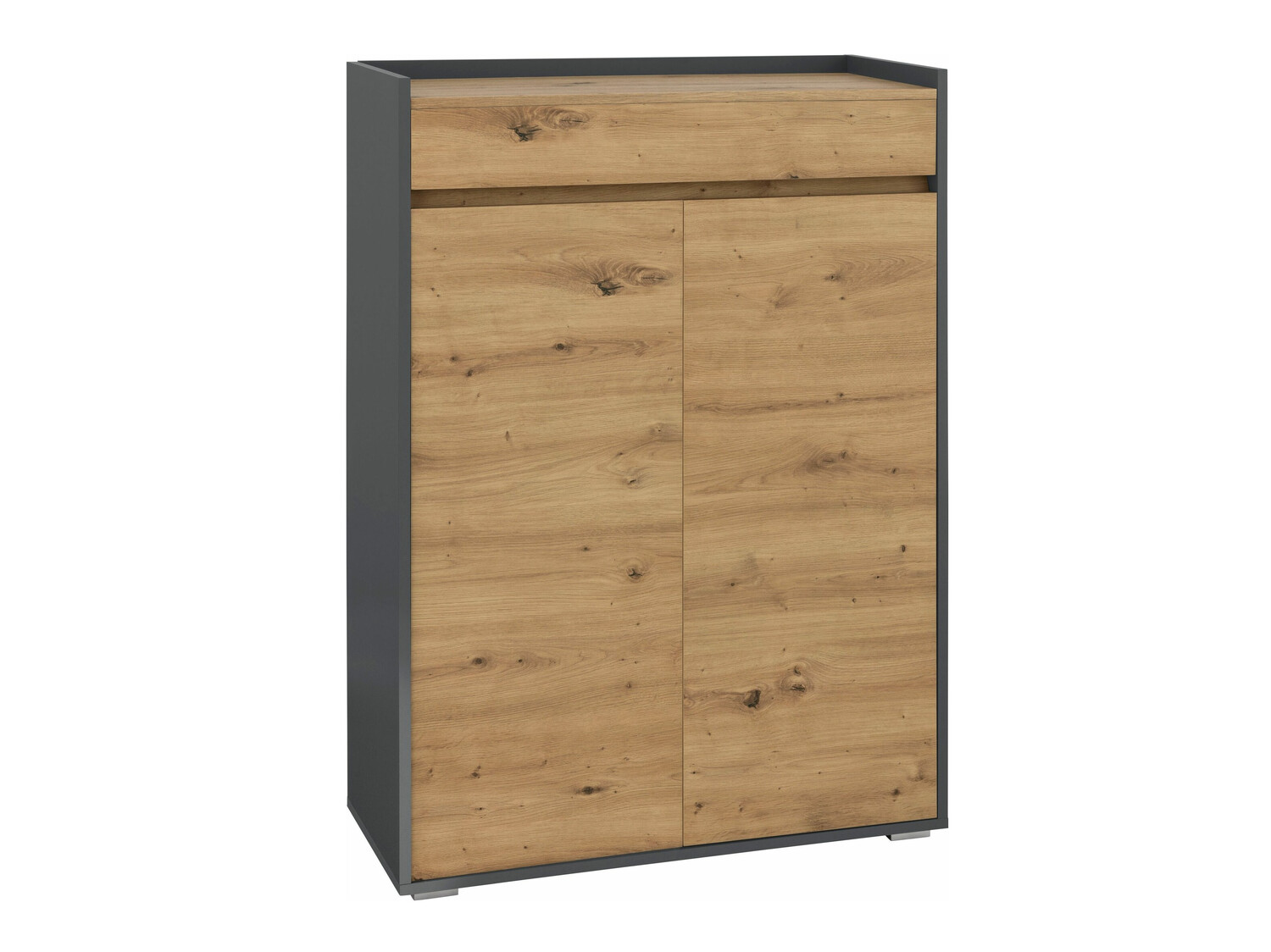 Regal za čevlje Ruvciri 101 (Hrast + Antracit)