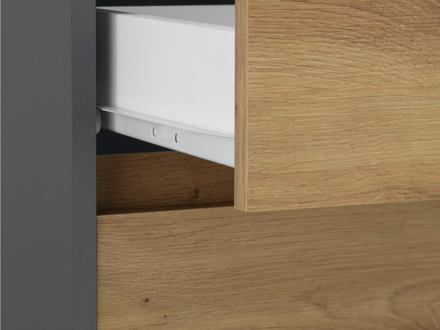 Regal za čevlje Ruvciri 101 (Hrast + Antracit)