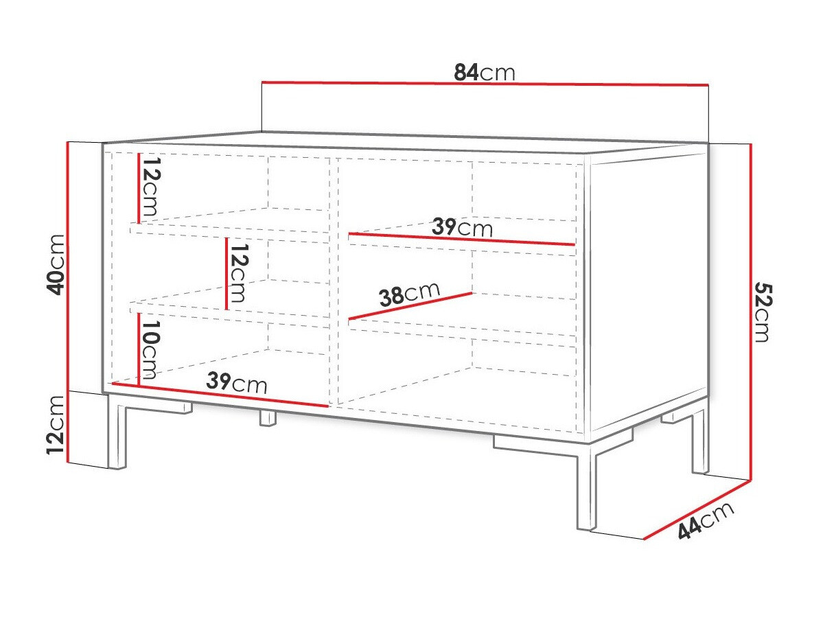 Omarica za čevlje Tivsoa 111 (Bela + Zlata)