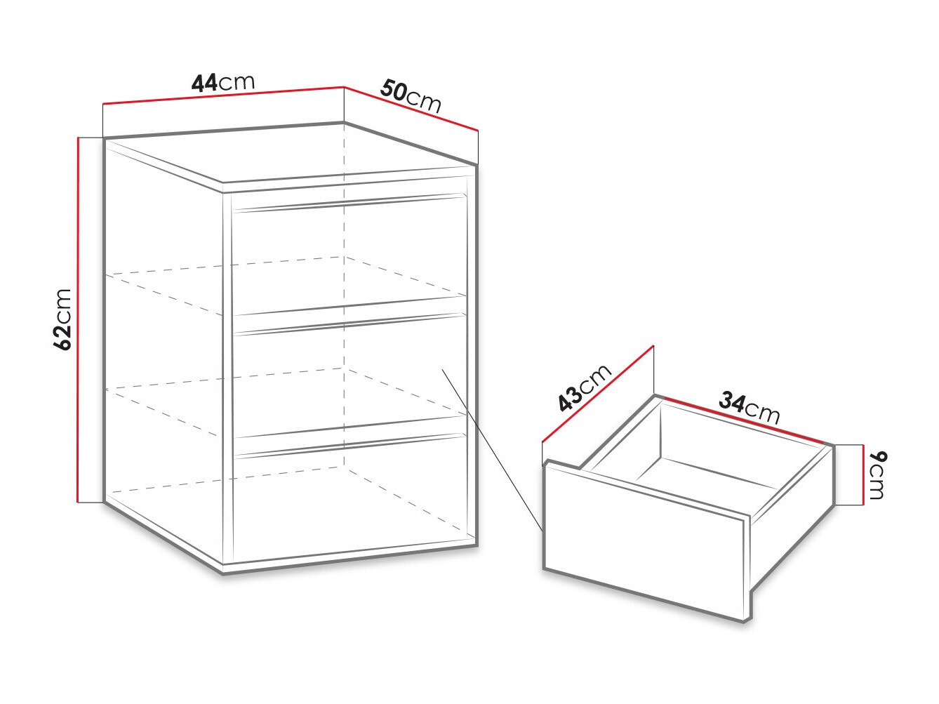 Predalnik Catromi 124 (Bela)