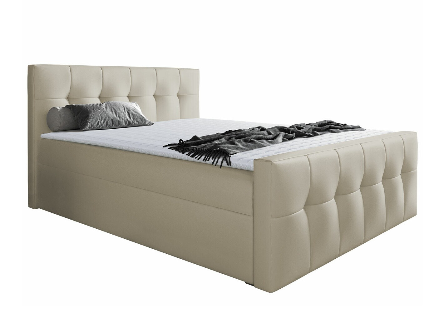 Boxspring postelja Scriptum (Soft 033)