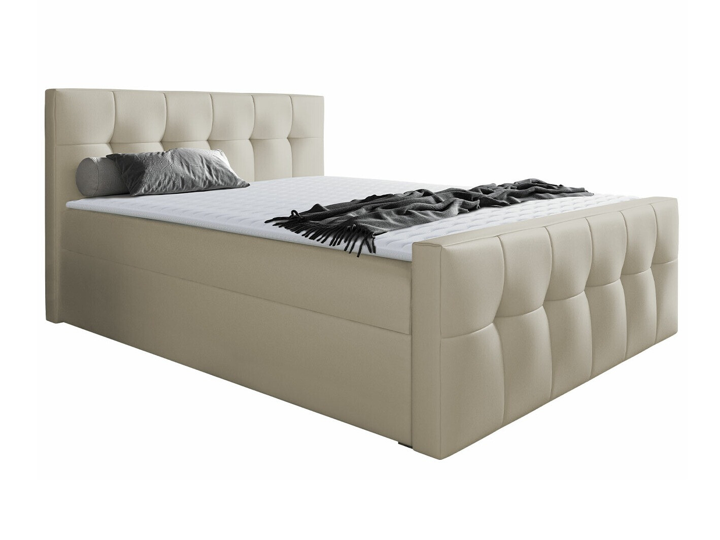 Boxspring postelja Scriptum (Soft 033)