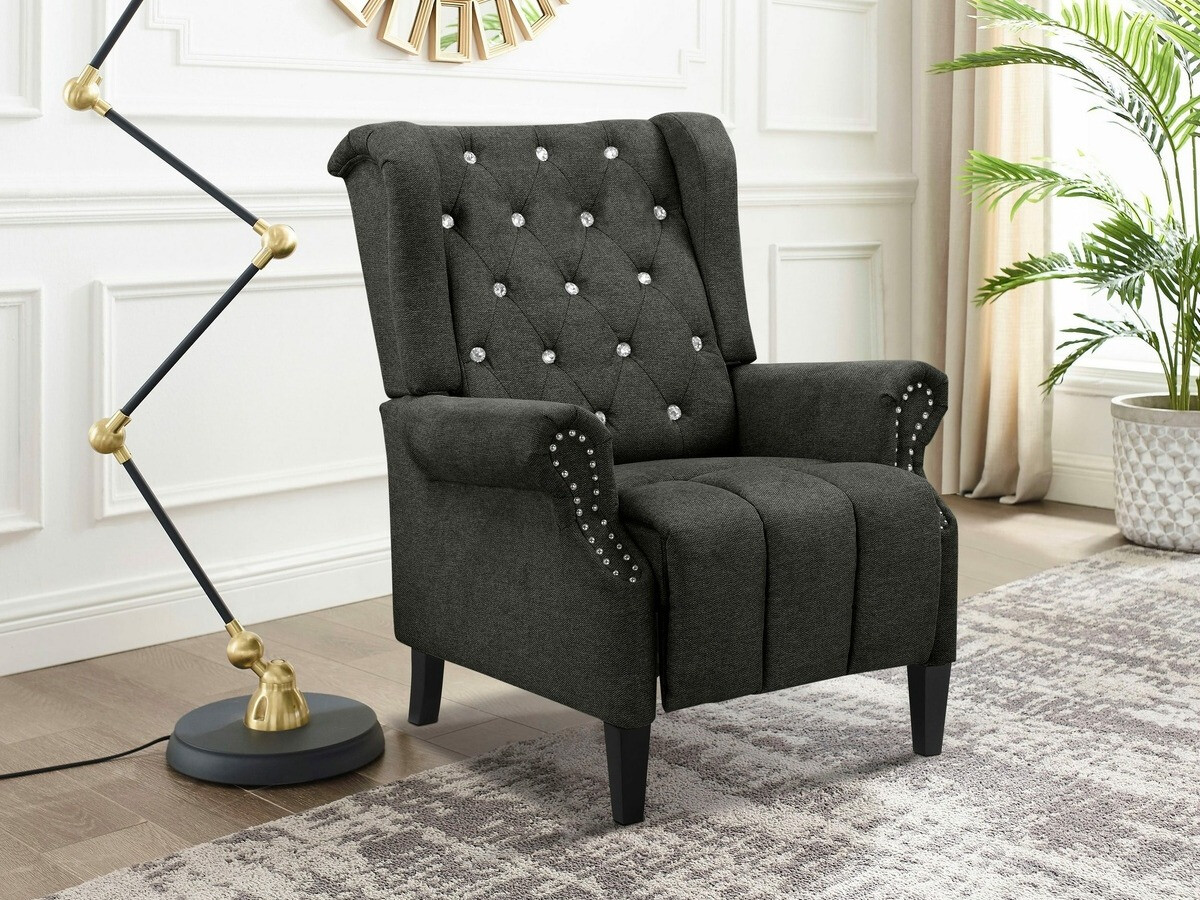 Fotelj s počivalnikom Denton 908 (Antracit)