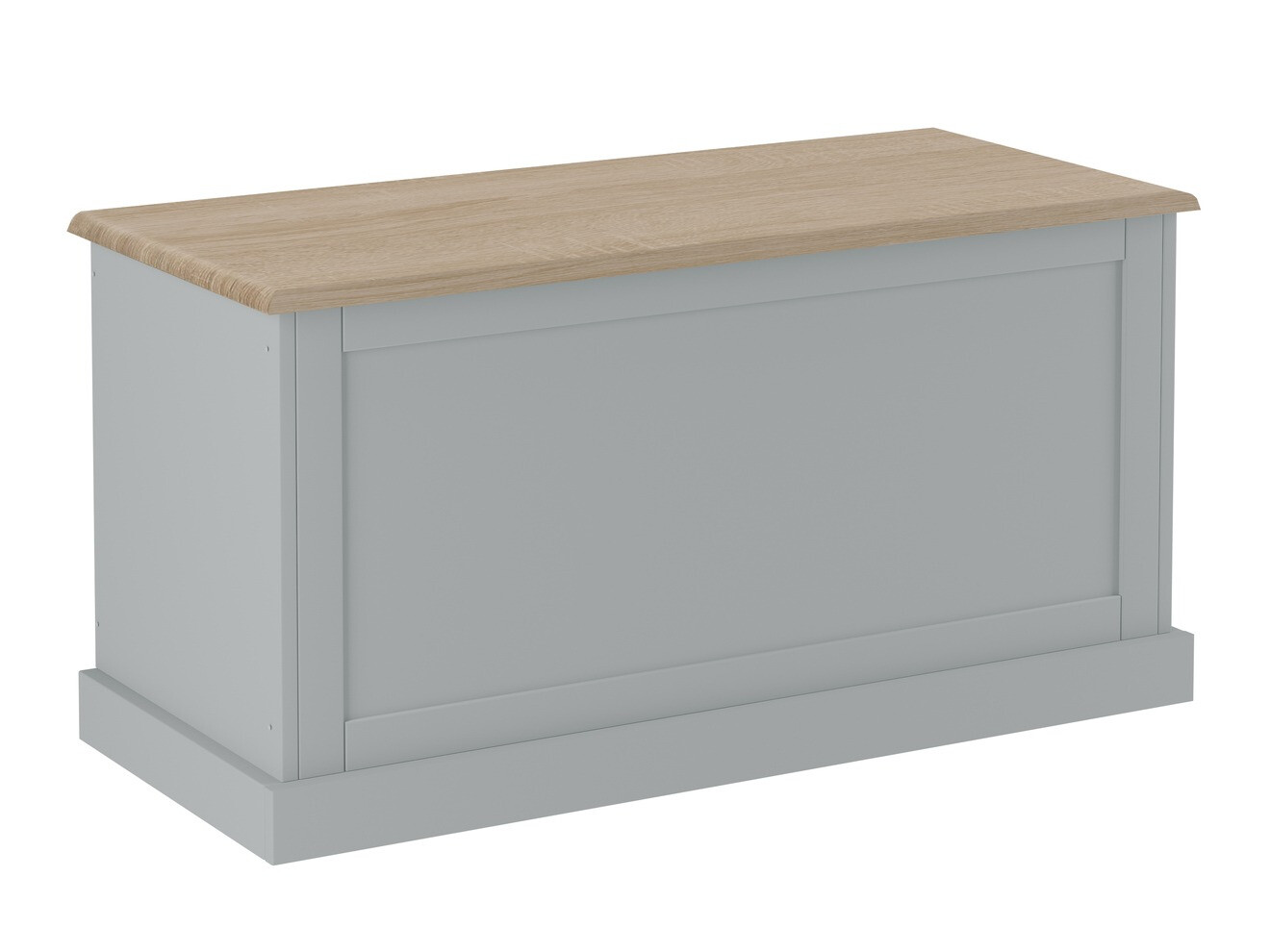 Škatla za shranjevanje Lirveri 104 (Siva + Lahki hrast)