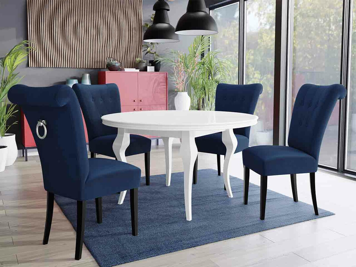 Stol Racine 107 (Črna)