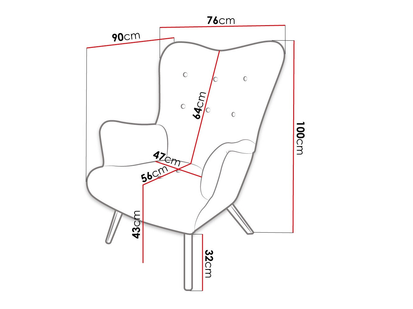 Fotelj Clovis 106 (Baloo 2072)