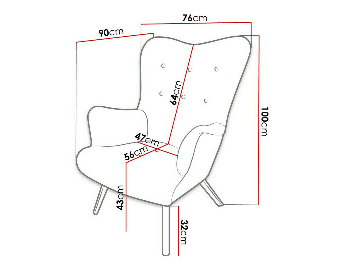 Fotelj Clovis 106 (Baloo 2086)