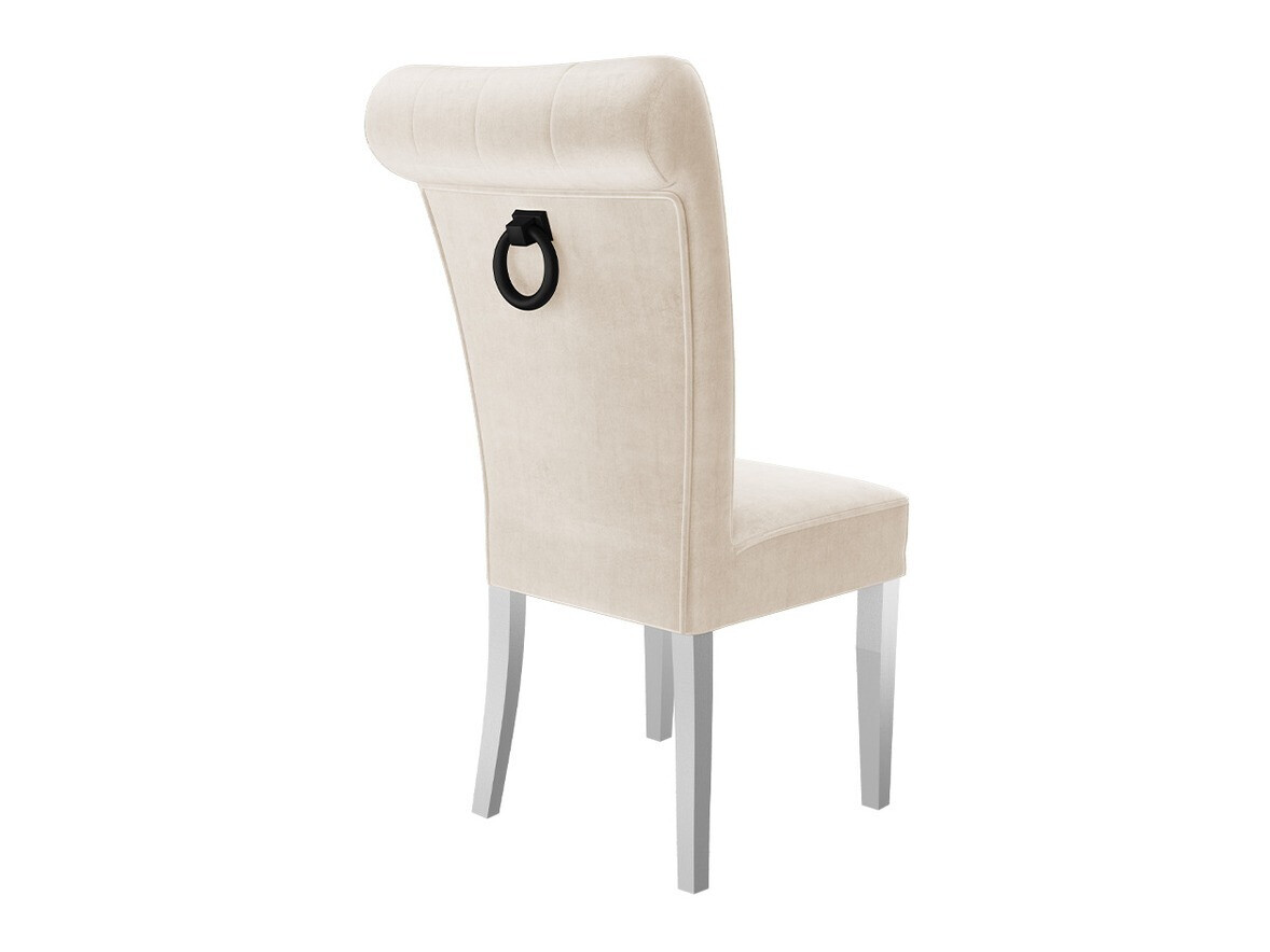 Jedilniški komplet Racine 143 (Bela + Magic Velvet 2250)