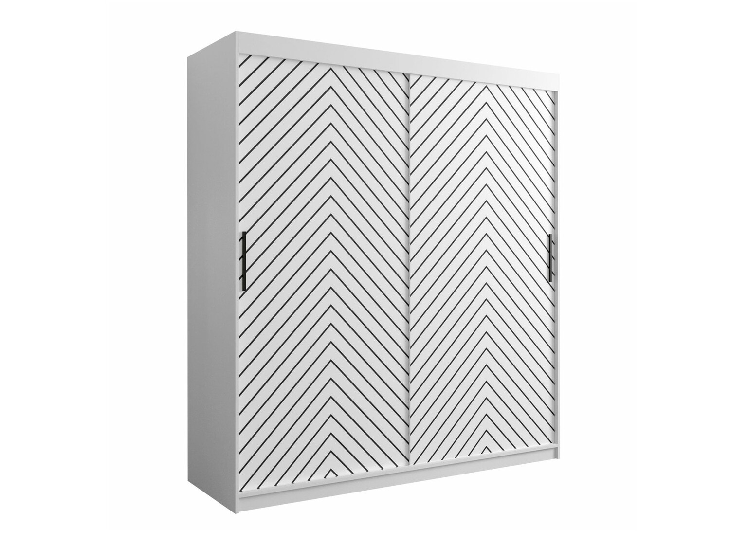 Garderobna omara Hartford 312 (Bela + Črna)