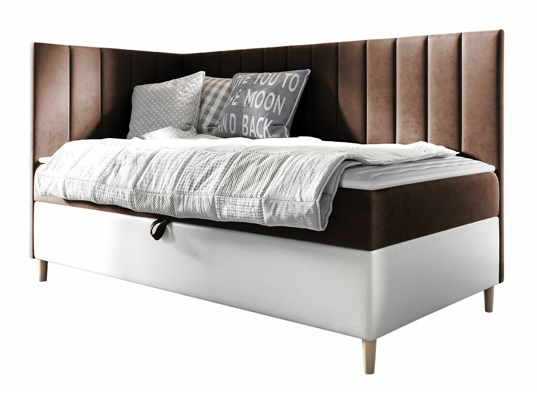 Boxspring postelja Baltimore 164 (Soft 017 + Fresh 4)