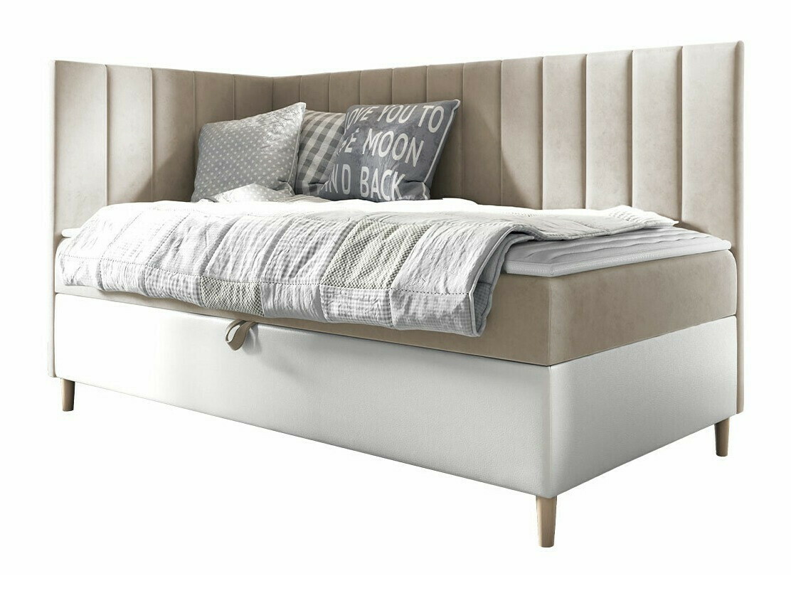 Boxspring postelja Lucus (Soft 017 + Fresh 1)