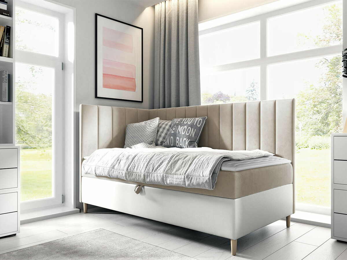 Boxspring postelja Lucus (Soft 017 + Fresh 1)