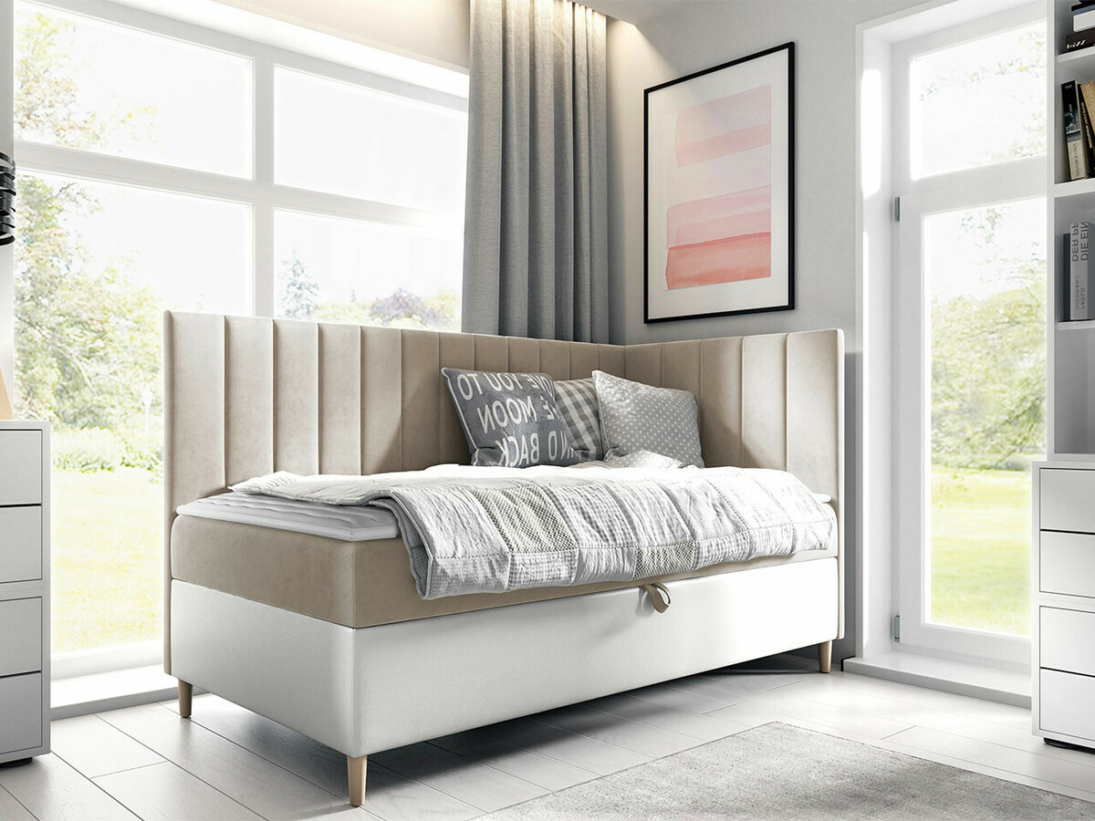 Boxspring postelja Lucus (Soft 017 + Fresh 1)