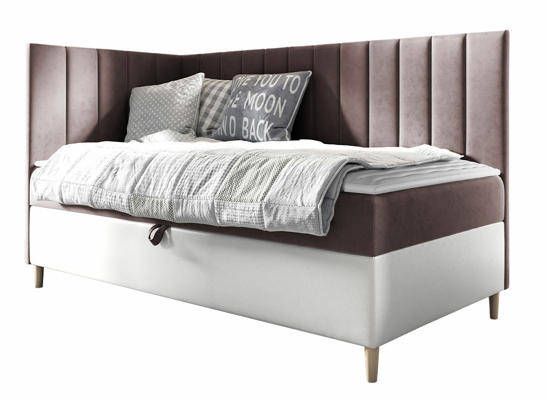 Boxspring postelja Baltimore 164 (Soft 017 + Fresh 9)