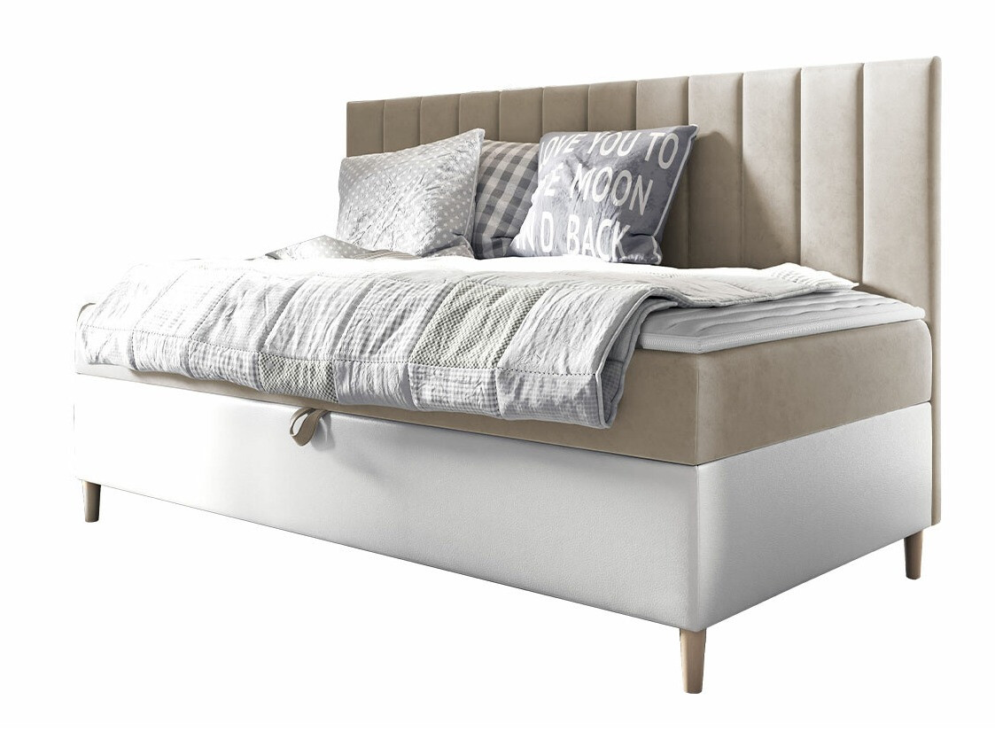 Boxspring postelja Baltimore 165 (Soft 017 + Fresh 1)