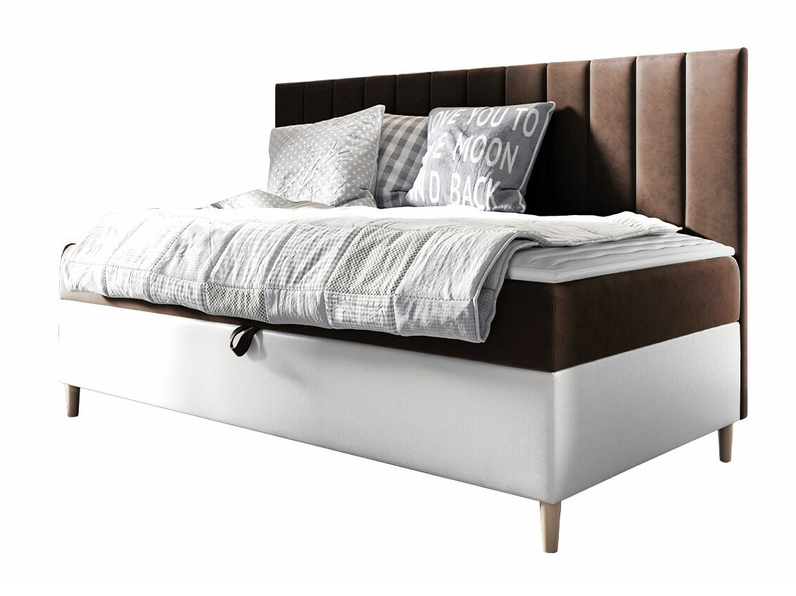 Boxspring postelja Baltimore 165 (Soft 017 + Fresh 4)