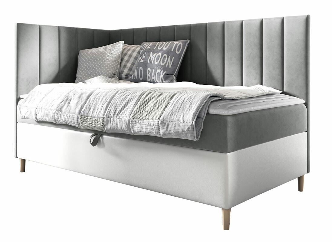 Boxspring postelja Lucus (Soft 017 + Fresh 14)